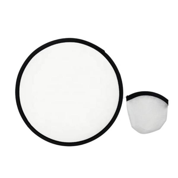 Personalized Round Polyester Sublimation Folding Fan For Heat Transfer