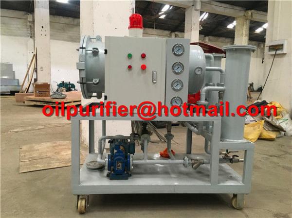 Cheap Heavy Fuel Oil Dehydration Facility,anti-explosion gasoline oil mositure separator,Coalescence Waste Diesel Oil Purifier for sale