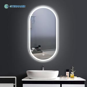 5mm Environmental Silver Mirror Round Shape LED Vanity Mirror for Smart Round Mirrors