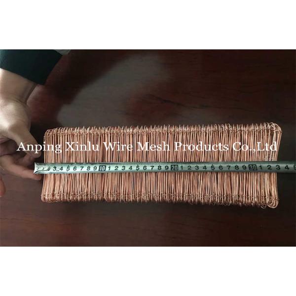 Double Loop Tie Wire - Bundle Packaging 14cm Length Garden 1.2mm Soft Copper Coated 20GA BWG22 Binding Loop Tie Wire