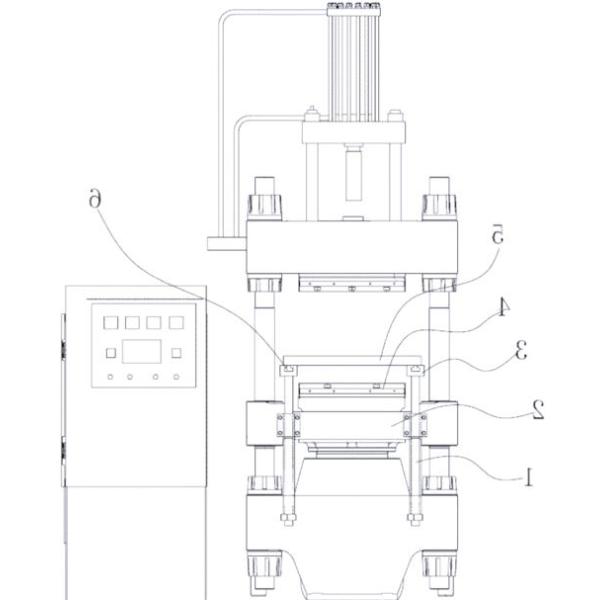 Fully Automatic Electric Heating Rubber Double Vulcanizing Machine / Rubber Molding Machine