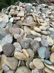 Pebble Wall Stones,Landscaping Pebbles,Pebble L Corner Stone,Pebble Wall
