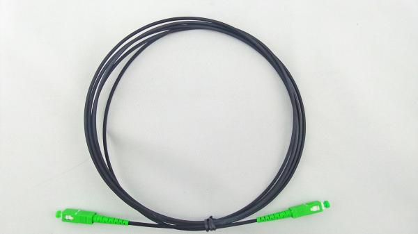 Cheap Ftth 1/2 Core Fiber Optic Patch Leads 2.0*5.2 Aerial Self Support Drop Cable for sale
