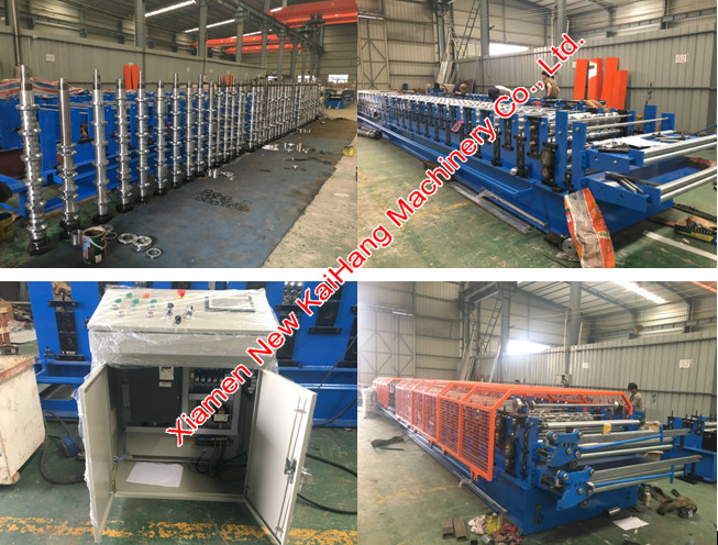 Economic Design Roof Sheet Rolling Machine Double Layer With Touch Screen