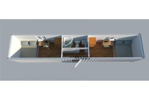 China New Design Luxury Prefab Container Homes 40ft Shipping Container on sale