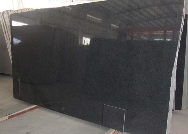 Cheap Changtai Black Sesame Black Basalt 654  Padang  Dark Black Granite SLABS TILES for sale
