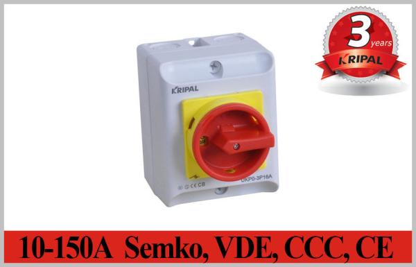 Cheap Semko,VDE,CCC,CE IP65 2~5P 10A~150A Rotary Isolator Switch Electrical Isolation Switch Waterproof switch for sale