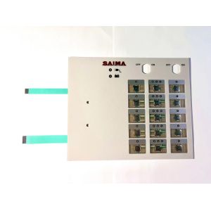 Buy cheap Polyester Low Resistance Waterproof Flexible Membrane Switches Metal Dome from wholesalers