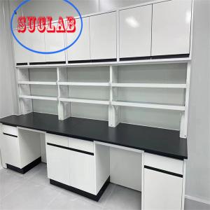 Best Rectangular Chemistry Modular Lab Bench Price with Customizable Dimension L*1500/750 W *800/850mm H Epoxy Resin Sink wholesale