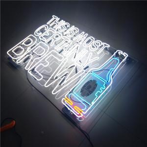 Best Glass Tubes Led Flexible Neon Strip Neon Light Up Sign CE wholesale
