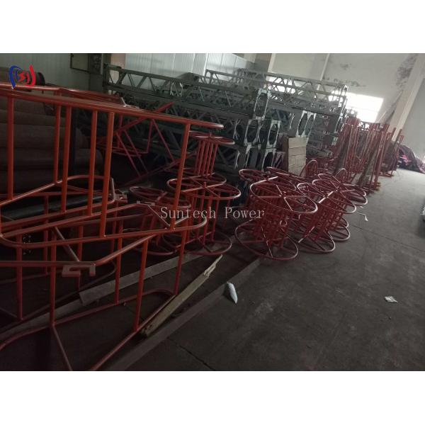 Overhead Line Rope Reel And Stand Tensioner Electrical Cable Reel Stands