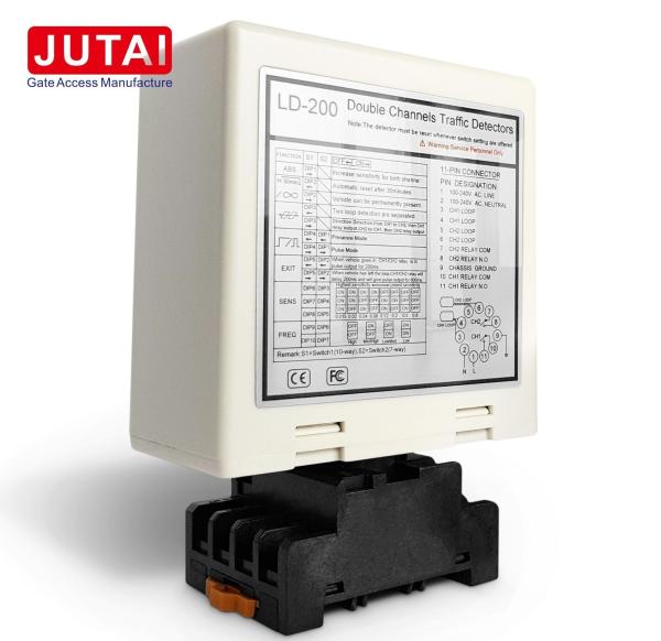 Cheap Dual Channel Loop Detector For Boom Barrier 20-2000uH 48 To 63Hz for sale
