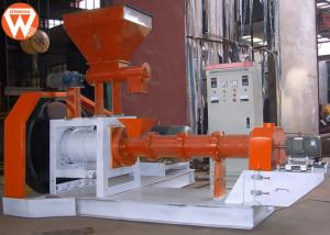 1-1.2 T/H 90 Kw Fish Feed Extruder Machine Aquatic Crab Catfish Tilapia 3600kg