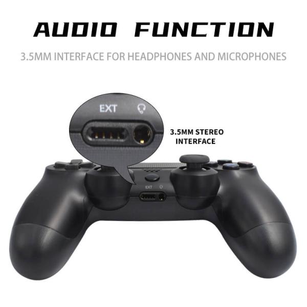 Dual vibration Wireless Gaming Controller PS3 PS4 Games Buttons Joystick