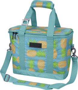 30 Cans Insulated Beach Bag Cooler , 20 Liter Handbag Cooler Bag With Shoulder Strap