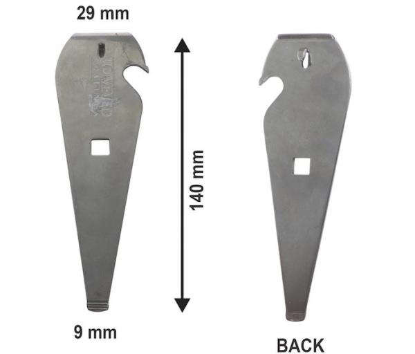 Cheap 140*29MM Plating Iron Paint Can Beer Bottle Opener Multifunctional for sale
