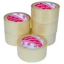 48mm Width Single Sided Silicone Adhesive BOPP Clear Packing Tape Waterproof Sealing Packaging Tape for Bag Use