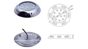 China 12v Warm White Surface Mounted LED Pool Light , Underwater Led Light For Swimming Pool on sale