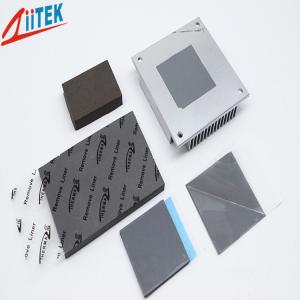 China Thermal Conductive pad high conductivity 3W 1mmT Silicone Free Gap Filler Pad 5.5 MHz –20 To 125 ℃ on sale