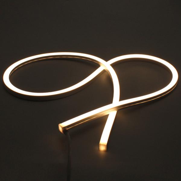 Cheap 16*16mm Side Emitting IP67 Waterproof Silicone Neon Strip Light 24V LED Neon Flex for sale