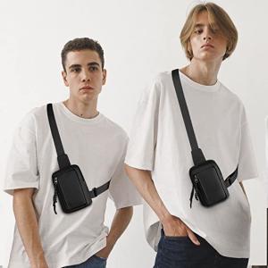 China Men Women Small Waterproof Crossbody Bag Casual Phone Chest Bag for Travelling Hiking on sale