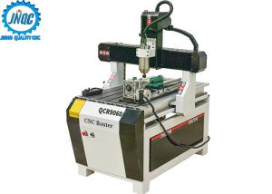 Best 4th Rotary Axis Hobby CNC Router Machine For Aluminum Wood MDF 6090 wholesale