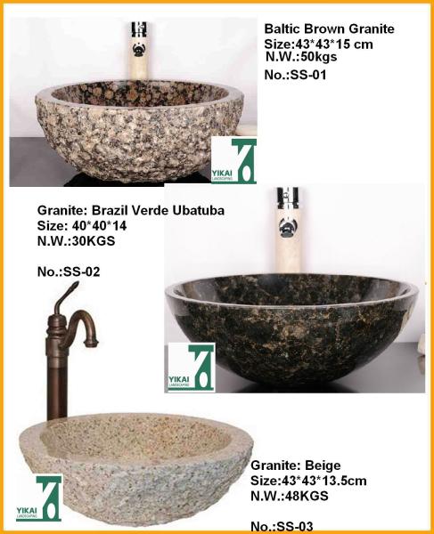 Cheap Bathroom Vanity Sink, Granite Marble Kitchen Sink for sale