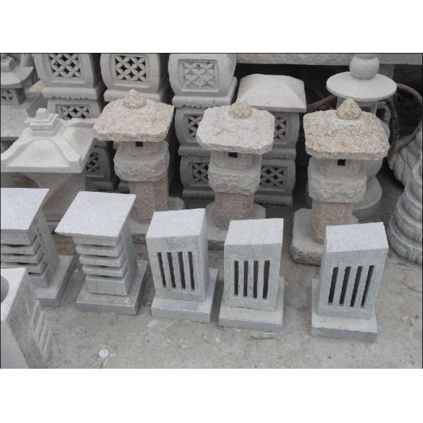 Hand Carved Japanese Stone Lantern