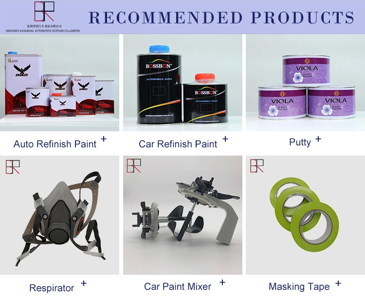 Auto Refinish Paint Transparent Car Paint Thinner Reducer