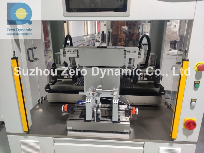 Two Station New Energy Motor Automatic Balancing Machine Magnetic Motor Rotor Drilling Correction Balancer