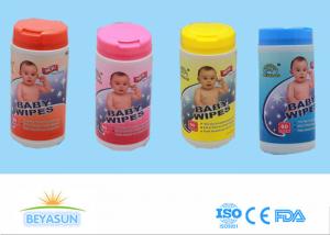Best Wet Tissue Antibacterial Hand Sanitizer Wipes Newborn Baby Wipes With Pop Top Container wholesale