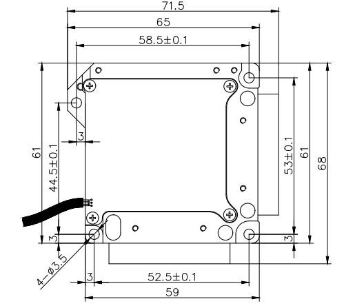 Three axis fiber optic gyroscope for flight attitude detection Digital output and weight ≤320(g)