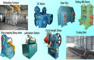 China Finishing Hot Roll Mill One DC Drives Two 75×75×2000mm Billets on sale
