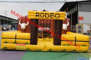 China inflatable bull riding machine inflatable mechanical bull inflatable mechanical bull on sale