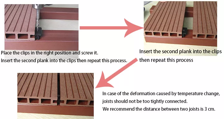 Moisture Shield Decking Sheet On Envision WPC Decking WPC Decking Board
