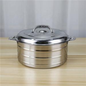 Best 2L Double Wall Kitchen Soup Pots Stainless Steel 410 Food Keep Warm Pot wholesale