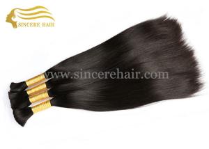 Hot Sell 55 CM Virgin Human Hair Bulk for sale - 22 Inch Straight 100% Remy Human Hair Bulk Extensions For Sale