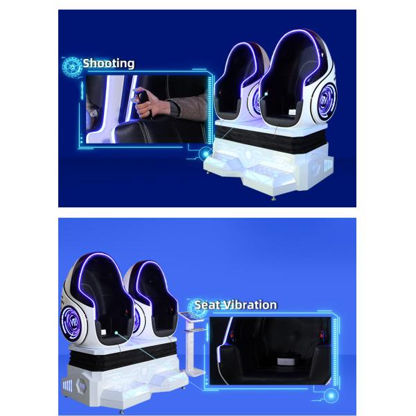 9d Vr Chair Shooting Full Motion Game Simulator For Amusement Park