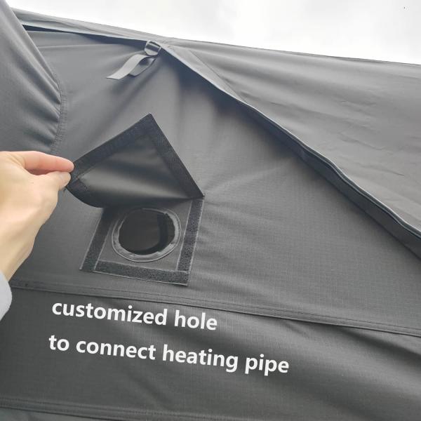 2025 New Anti-UV Side Open Hard Shell Vehicle Roof Top Tent Spacious Camping Tent