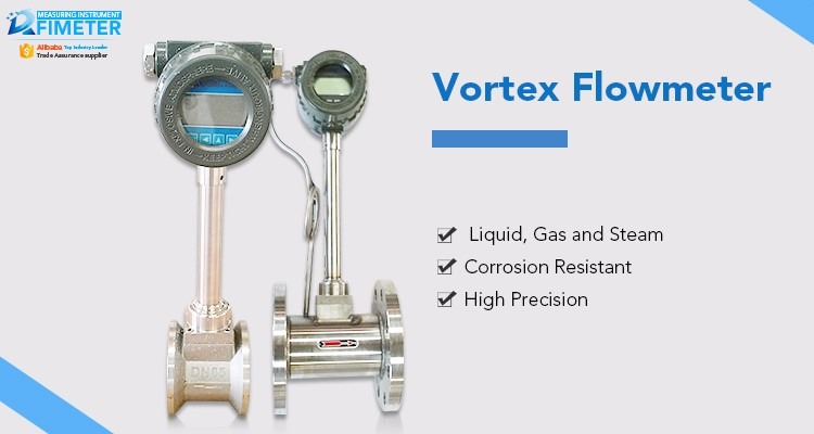 Vortex Gas Flow Meter Compressed Air Flow Meter LUGB-DN20 Air and Variable Area Gas Flow Meters