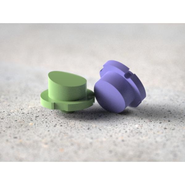 OEM / ODM ： Precision Injection Molding & Headset Charging Box Button (1*8) No.24202&24203