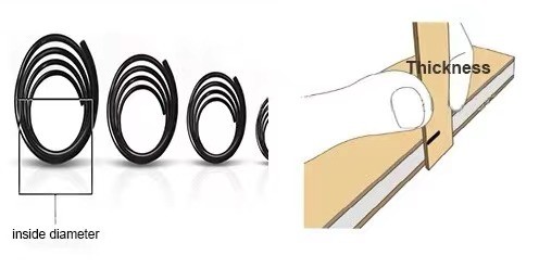 Customized 6mm-50mm 4:1 Pitch Spiral Plastic Coil For Book Binding