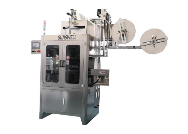 Cheap Ss Full Automatic Shrink Sleeve Labeling Machine For Square / Round PET Bottle for sale
