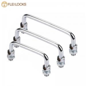 China Stainless Steel SUS304 Door Pull Handles Chrome Plating Folding OEM Service on sale