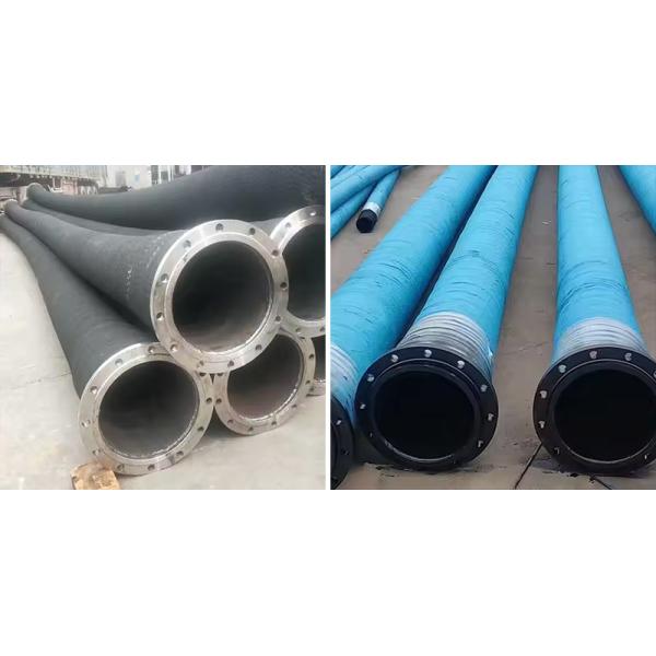 Rubber 8 Inch Slurry Suction Hose With Smooth Inner Surface