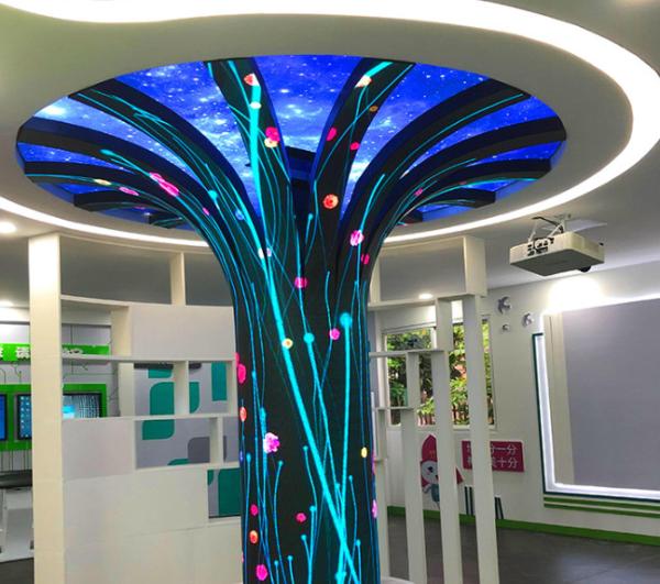 Custom Shape Indoor Circle LED Screen Display P2 P2.5 P3 LED Advertising Display