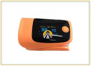 Best OLED Display Pulse Oxygen Finger Monitor , Precise Portable Finger Pulse Oximeter wholesale