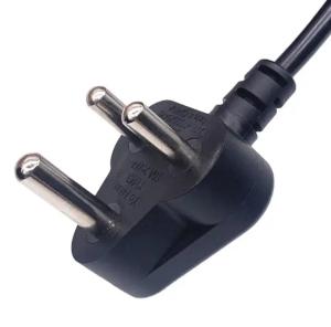 Best Home Appliance India Power Cord 3 Pin Cable For Computer 1.2m 1.5m 1.8m 2m 3m wholesale