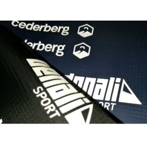 Eco - Friendly Narrow Nylon Elastic Woven Tape Woven Name Tapes 30D / 50D / 100D