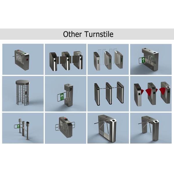 Subway Intelligent Mechanism Swing Barrier Turnstile 40 Person/Min